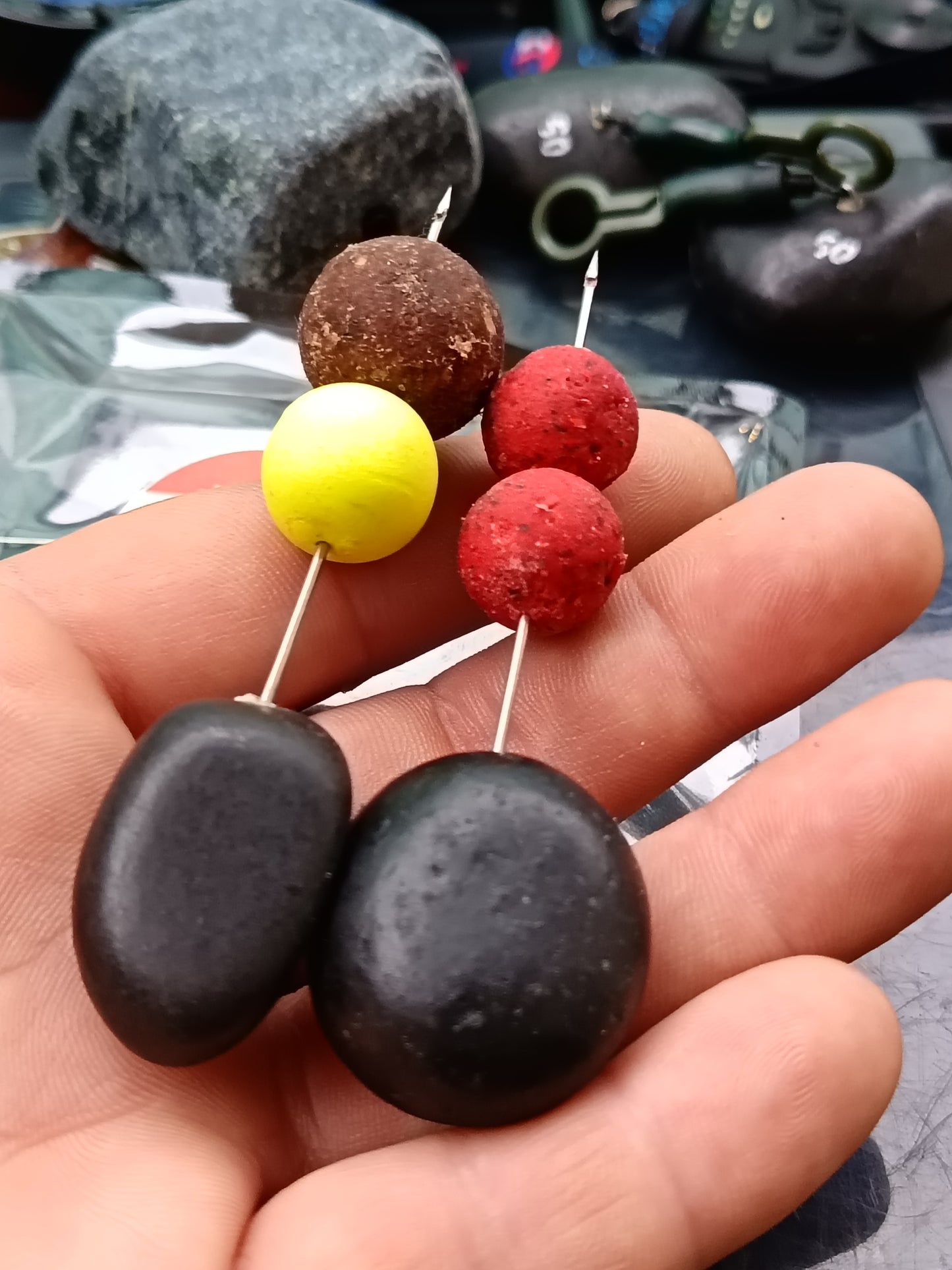 Aiguille pour appâts durs