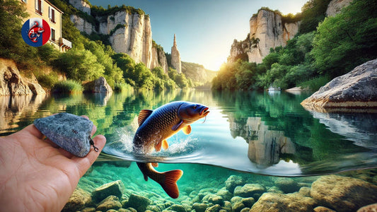 Poids en pierre écologiques dans la pêche moderne