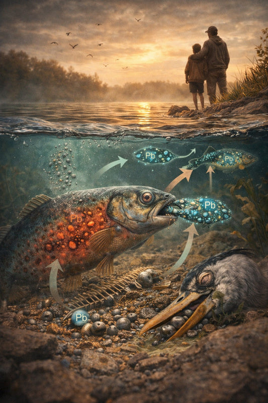 Alerte sous la surface : Le plomb de pêche, ce poison invisible de nos rivières