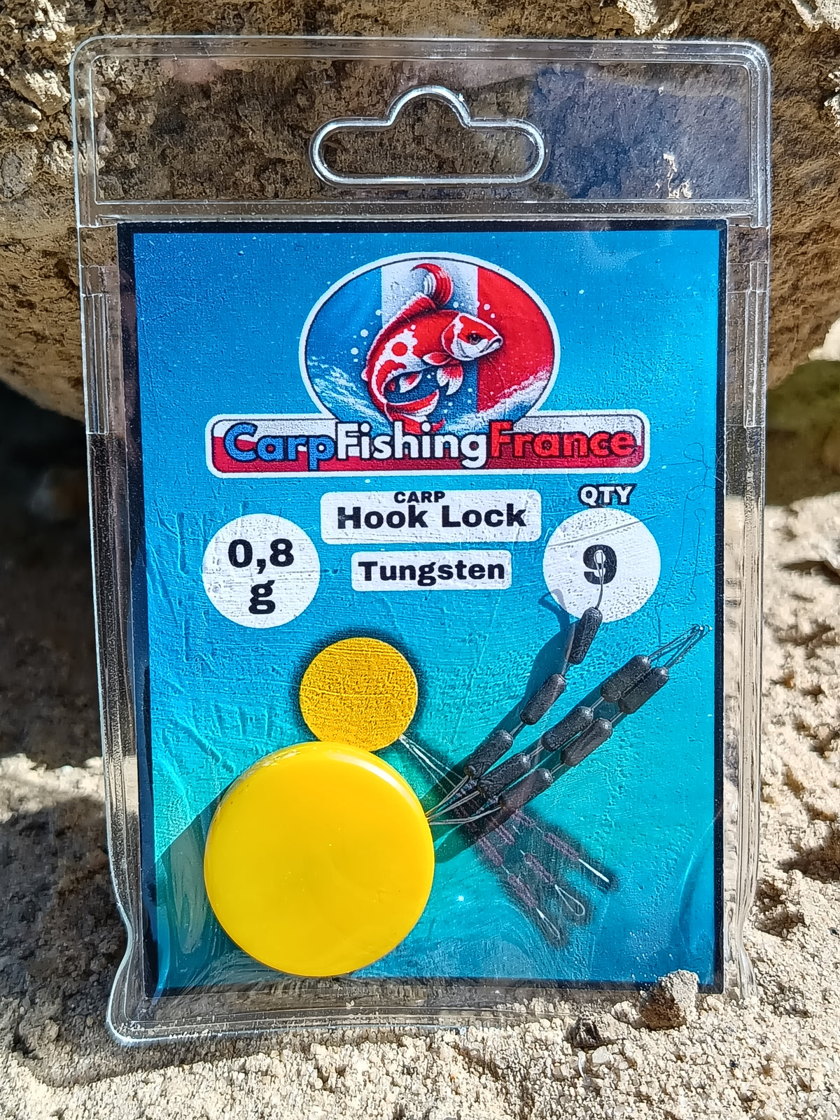 Poids tungstène 0,8 g pour camouflage discret du bas de ligne (9pcs)