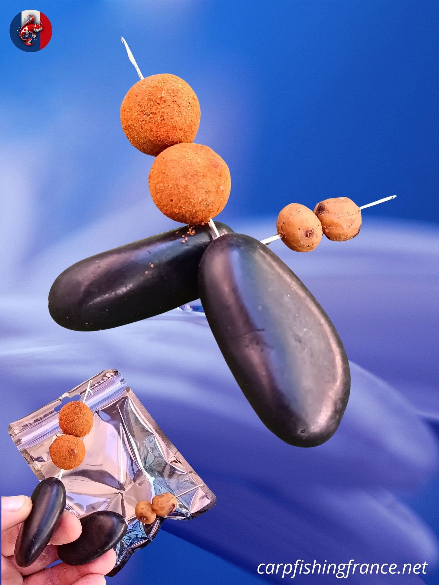 Aiguilles à appâts – Lot de 2 pièces