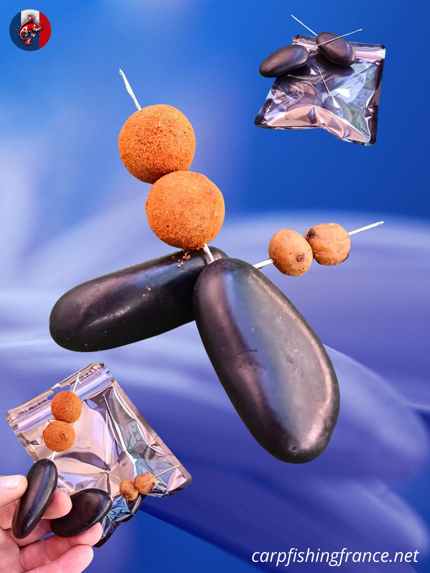 Aiguilles à appâts – Lot de 2 pièces