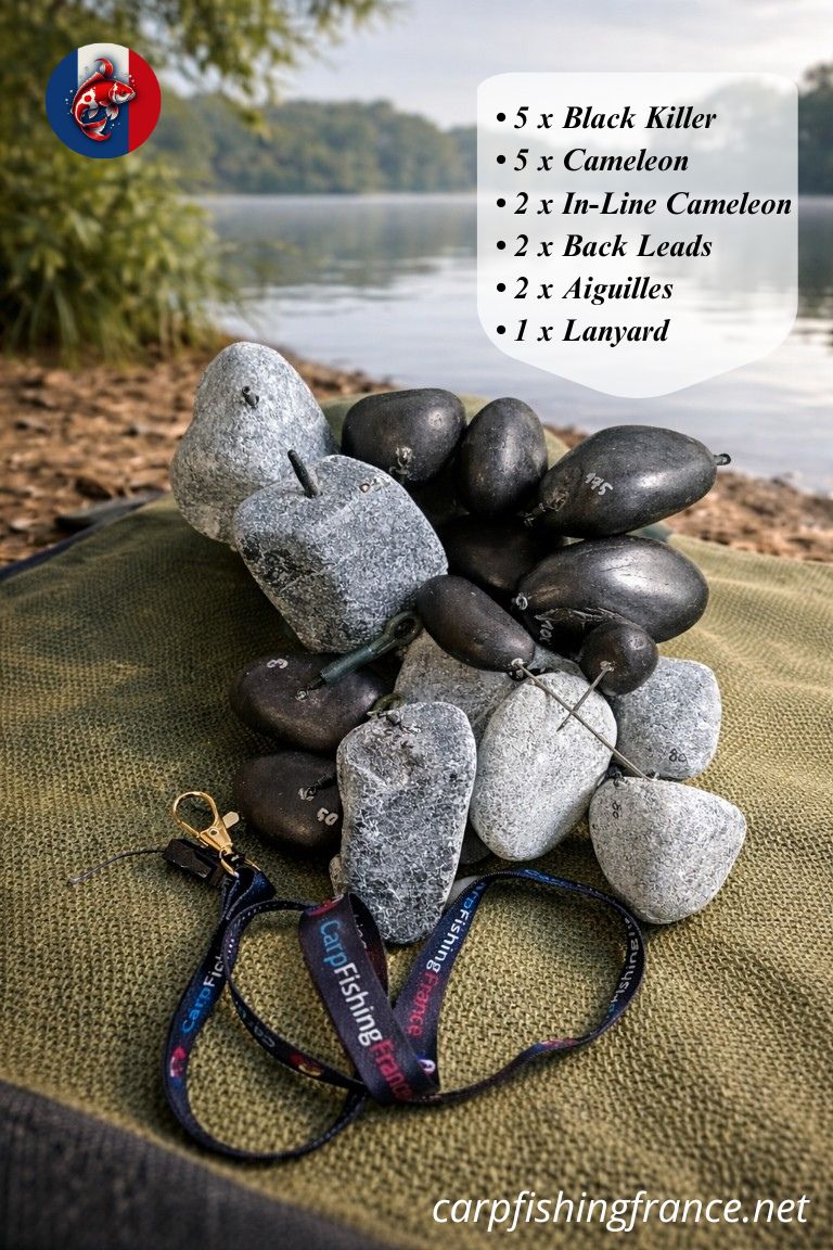 Kit complet ECO en pierre – prêt à pêcher