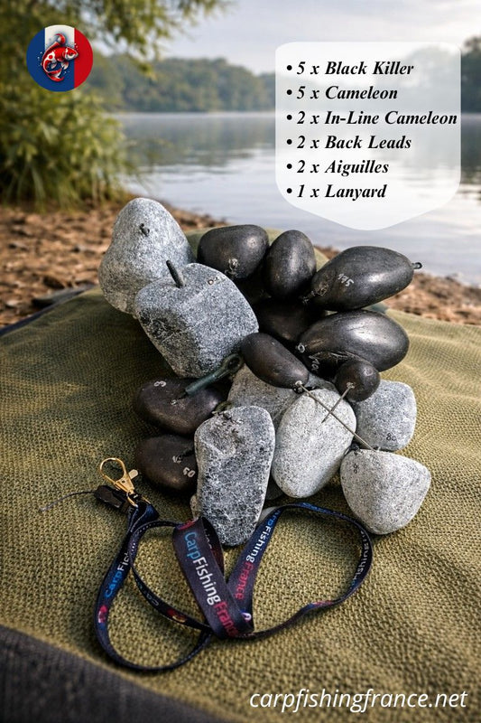 Kit complet ECO en pierre – prêt à pêcher