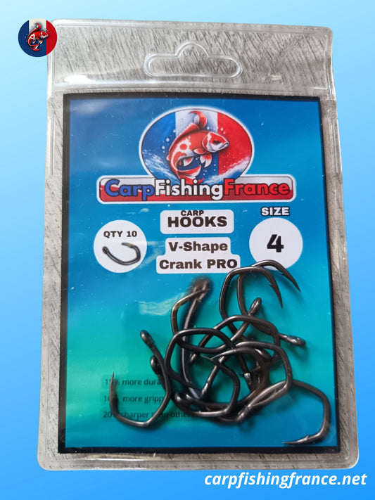 Hameçons carpe premium ultra résistants 4' / 10pcs