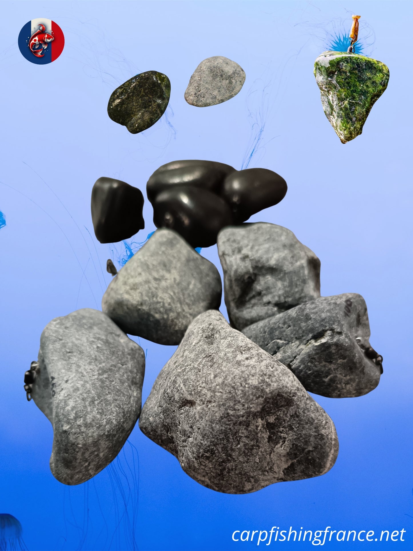 POIDS "BLACK KILLER" 70g-100g (20pcs)