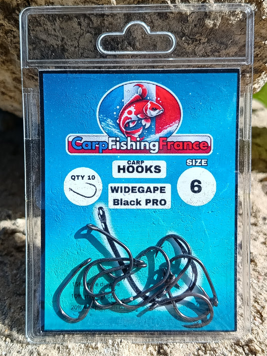 WIDE GAPE BLACK PRO – SIZE 6
